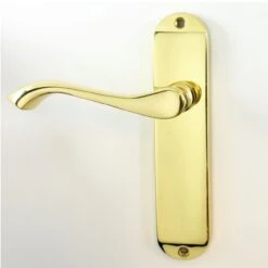 Andros Lever Suite - Polished Brass (Lacquered)