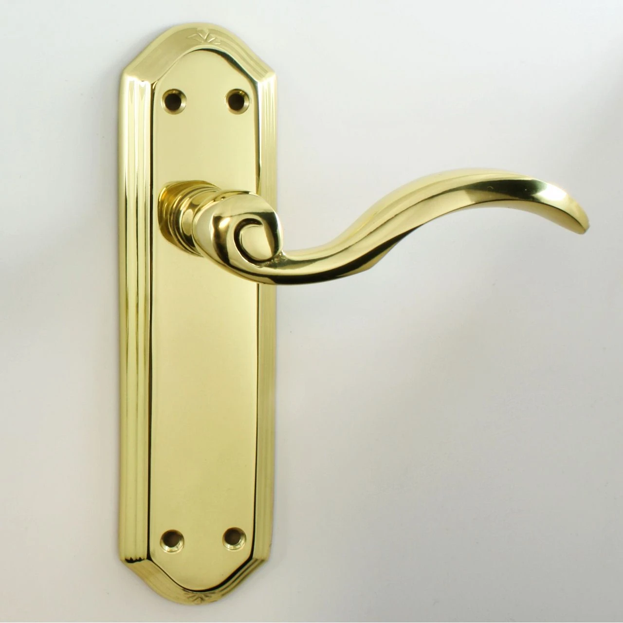 Wentworth Lever Suite - Polished Brass (Lacquered) - Image 2