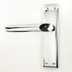 Deco Lever Suite - Polished Chrome