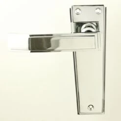 Art Deco Lever Suite - Polished Chrome