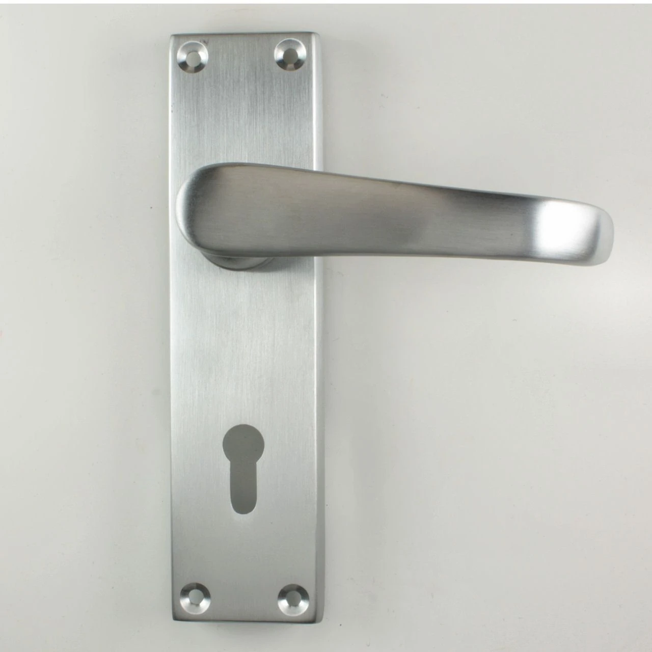 Avon Straight Victorian Handle Suite - Satin Chrome - Image 2