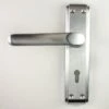 Deco Lever Suite - Satin Chrome