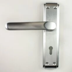 Deco Lever Suite - Satin Chrome