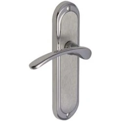 Ambassador Lever Suite - Dual Finish - Satin Chrome & Polished Chrome