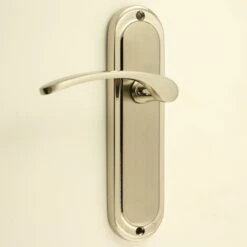 Ambassador Lever Suite - Dual Finish - Satin Nickel & Polished Nickel