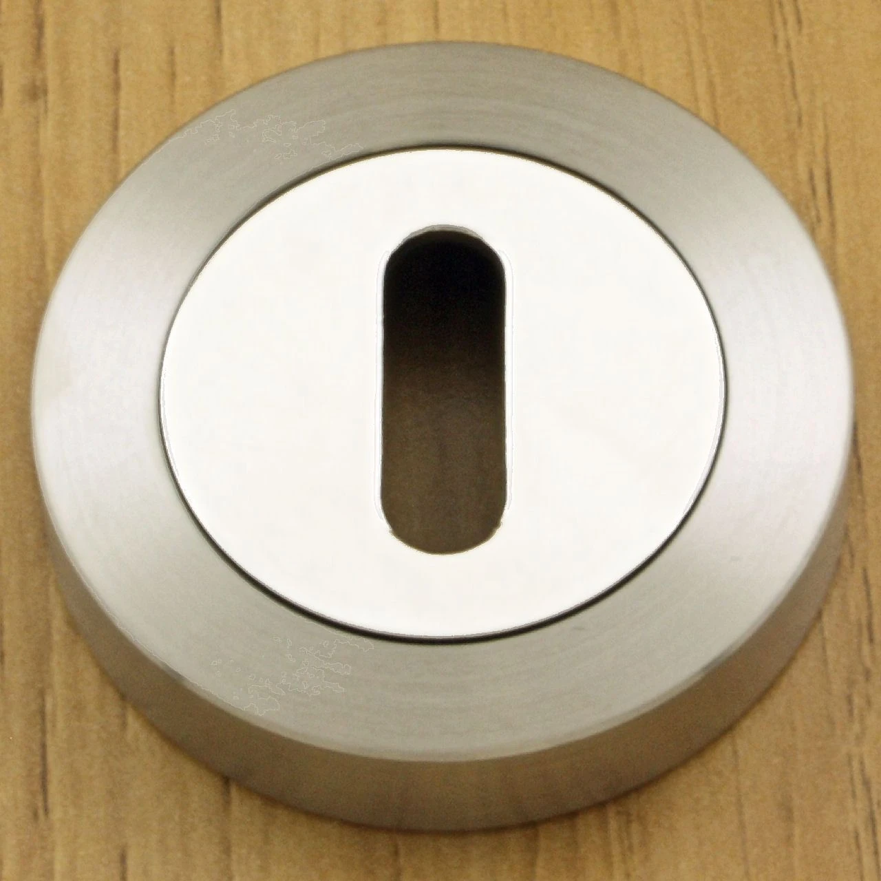 Argo Lever Handles - Dual Finish Satin Nickel & Polished Chrome - Image 4