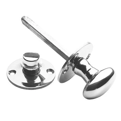 Plain White Porcelain Lever On Rose - Carlisle Brass - Polished Chrome - Image 2