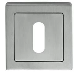 Square Lever On Square Rose - Suitable For Use On FD30 / FD60 Fire Doors - Satin Stainless Steel - Image 4