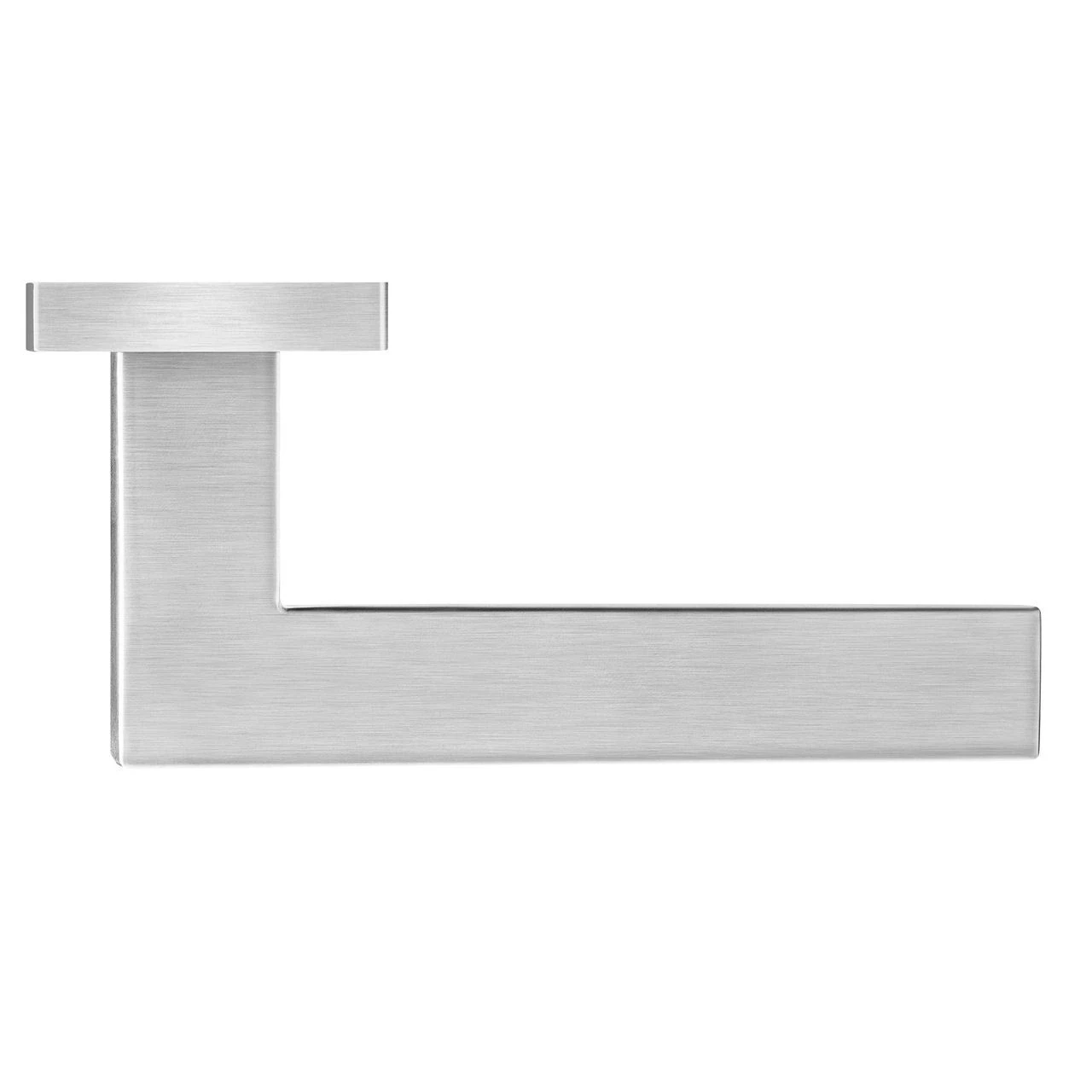 Seattle - Square Lever On Square Rose - Satin Stainless Steel - Image 5