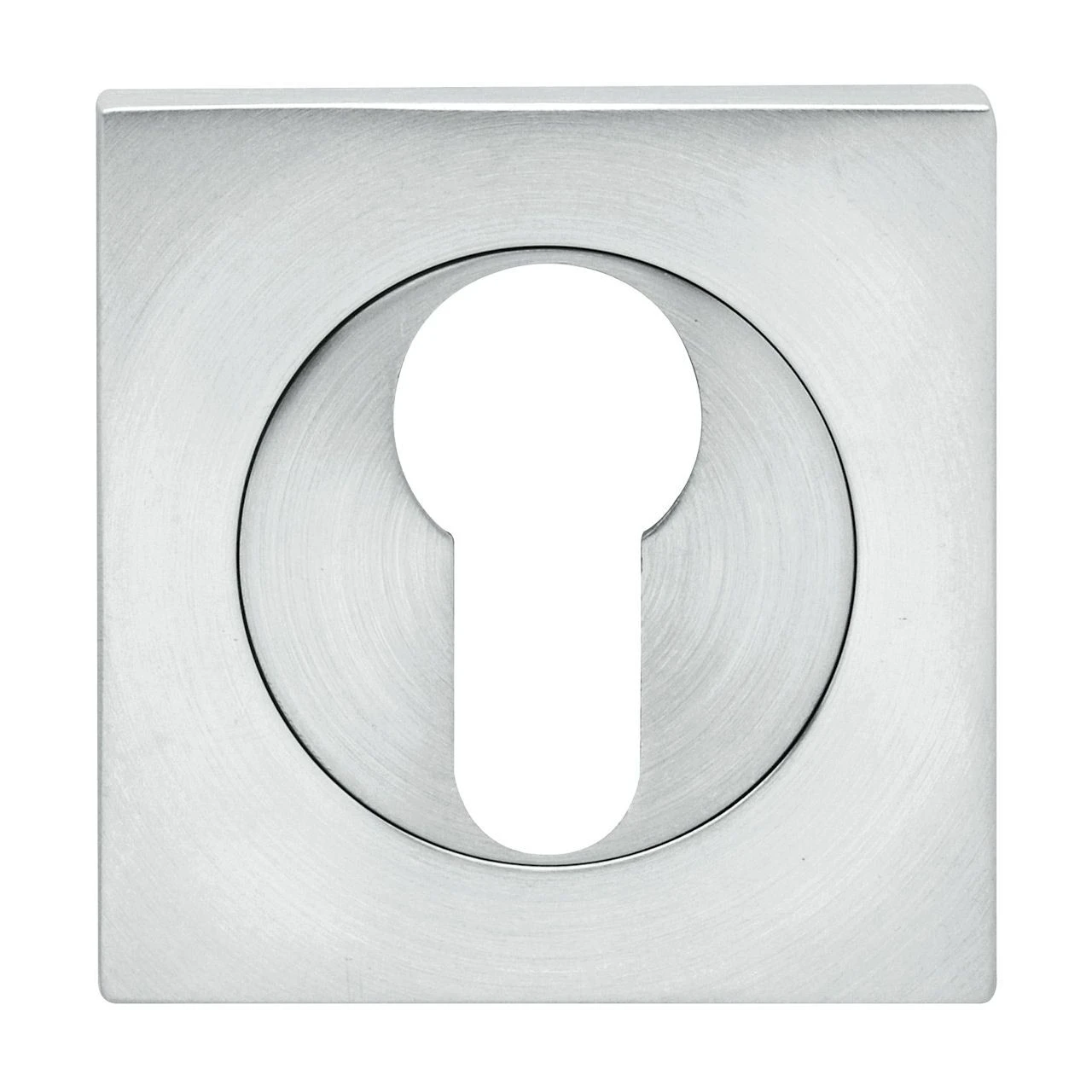 Seattle - Square Lever On Square Rose - Satin Stainless Steel - Image 2