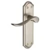 Sandown Classic Door Handles - Satin Nickel