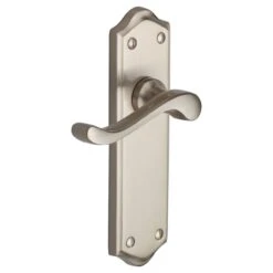 Buckingham Classic Door Handles - Satin Nickel