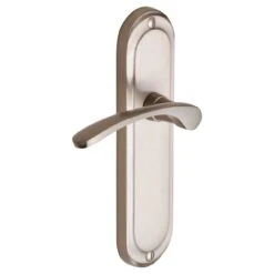 Ambassador Classic Door Handles - Satin Nickel