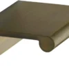 Rear Fixing Finger Edge Pull - With Rounded Edge Design - Available In 3 Sizes - Antique Brass (Gloss Lacquered)