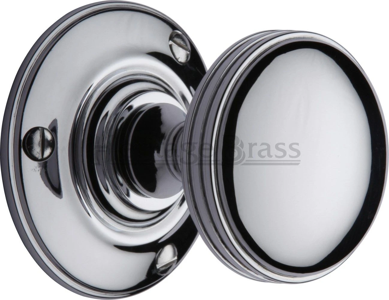 Richmond Mortice Knobs - Polished Chrome