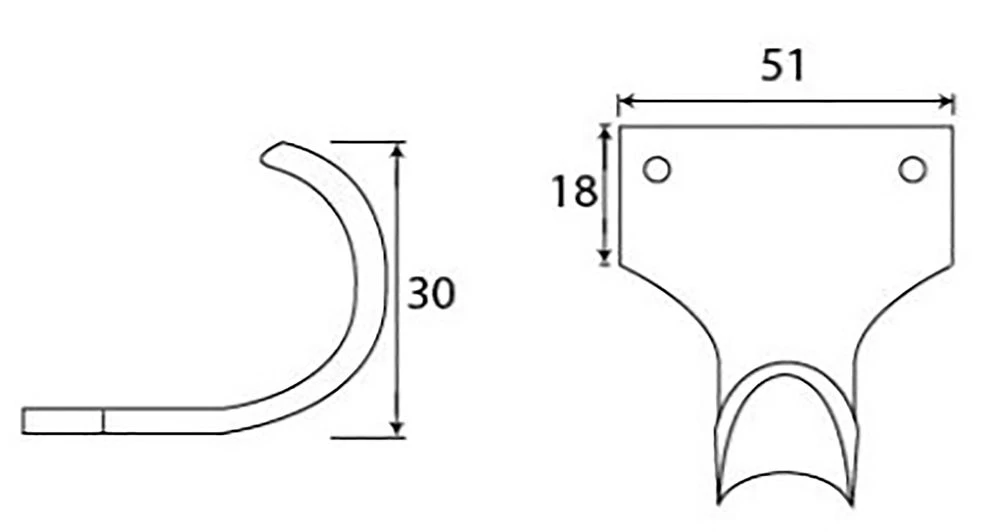 Sash Lift - Polished Brass Unlacquered - Image 2