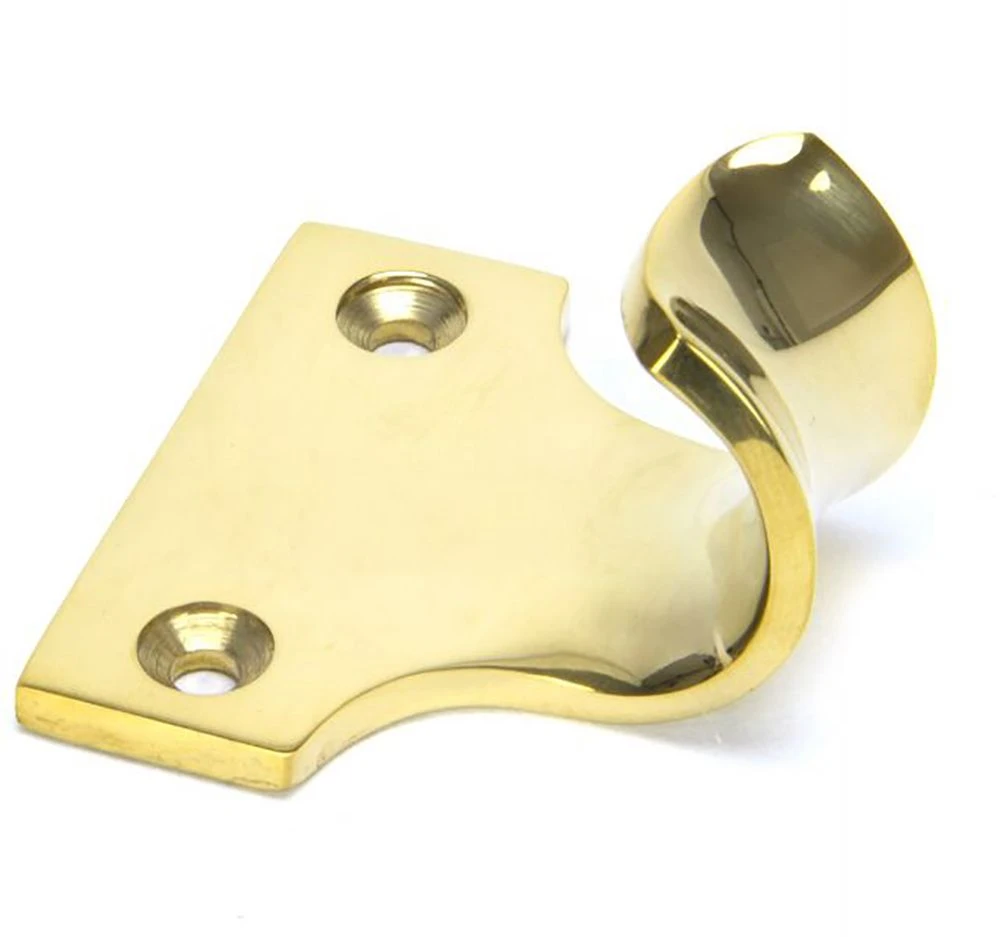 Sash Lift - Polished Brass Unlacquered