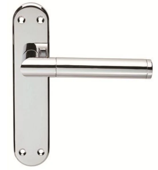 Scope Door Handle Suite - Polished Chrome