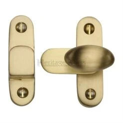 Showcase Fastener - Satin Brass (Lacquered)