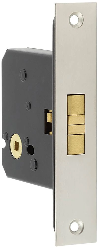 Sliding Door - Bathroom Claw Lock - 76mm Case Depth - Satin Chrome - Image 2