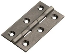 Small Cabinet Hinges - 64mm X 35mm - Pewter