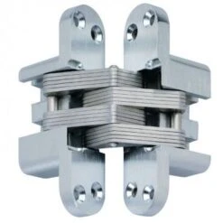 Concealed SOSS Style Hinges - 68.8mm X 15.7mm - Satin Chrome