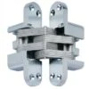 Concealed SOSS Style Hinges - 94mm X 18.4mm - Satin Chrome