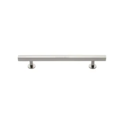 Square Section Cabinet Pull Handle - Available In Three Sizes - Polished Nickel