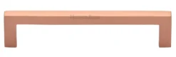 Square Section Cabinet Pull Handle - Available In Five Sizes - Satin Copper (lacquered)