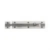 Straight Bolt - 32mm Wide -Polished Nickel