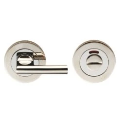 Disabled Large Bathroom Turn & Release Set - Polished Stainless Steel