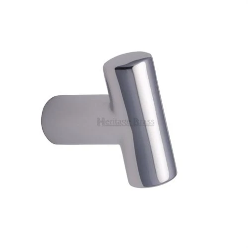 T-Bar Cupboard Knob - 35mm - Polished Chrome