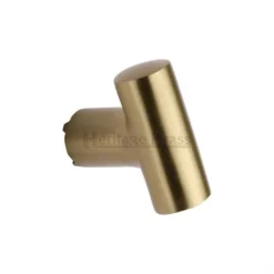 T-Bar Cupboard Knob - 35mm - Satin Brass (Lacquered)