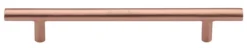 T-Bar Shape Cupboard Door Cabinet Handle - Available In Three Sizes - Satin Copper (lacquered)