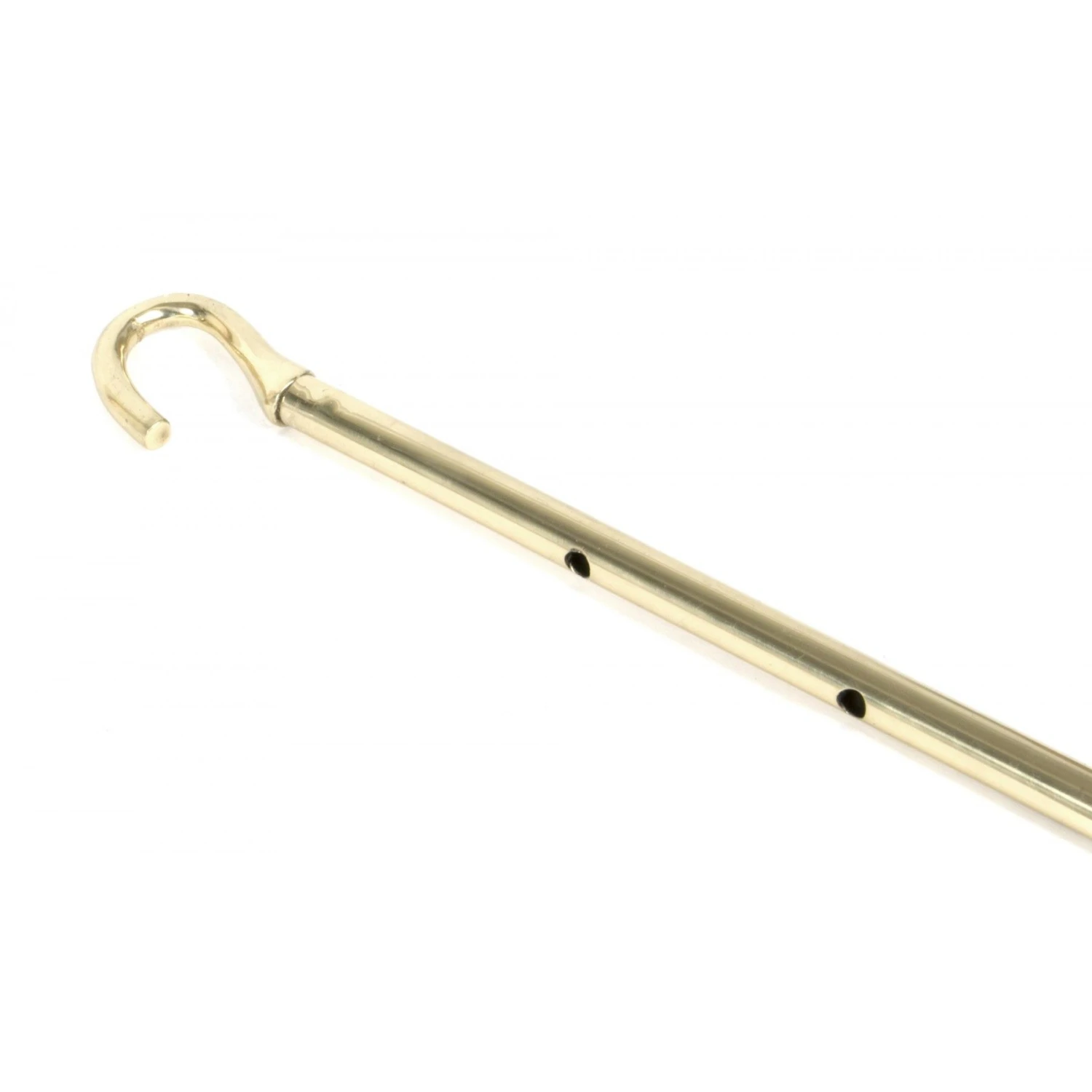 Telescopic Screw Jack Window Winder Opener For High Level Windows - 1280mm To 1895mm - Polished Brass Unlacquered - Image 2