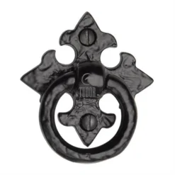 Tudor Cabinet Ring Pull - Black Antique