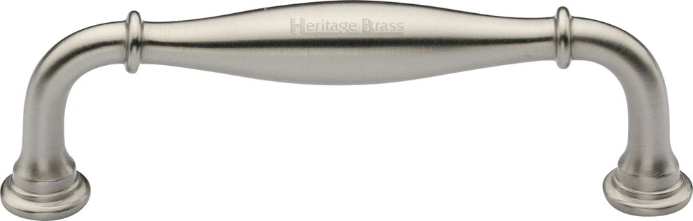 Traditional Cabinet Pull Handle - Available In Three Sizes - Satin Nickel