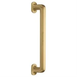 Traditional Design Door Pull Handle - Satin Brass (Lacquered)