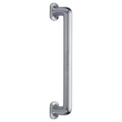 Traditional Design Door Pull Handle - Satin Chrome