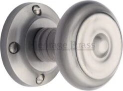 Aylesbury Mortice Knobs - Satin Chrome