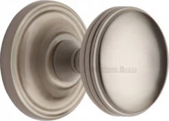 Whitehall Round Mortice Knobs - Satin Nickel