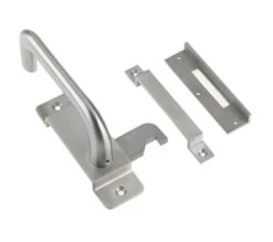 Facility Indicator Toilet Lock - For Disabled WC Toilet Doors - Reversible - Satin Stainless Steel