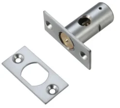 Security Rack Bolt For Wooden Windows - 37mm Long - Satin Chrome